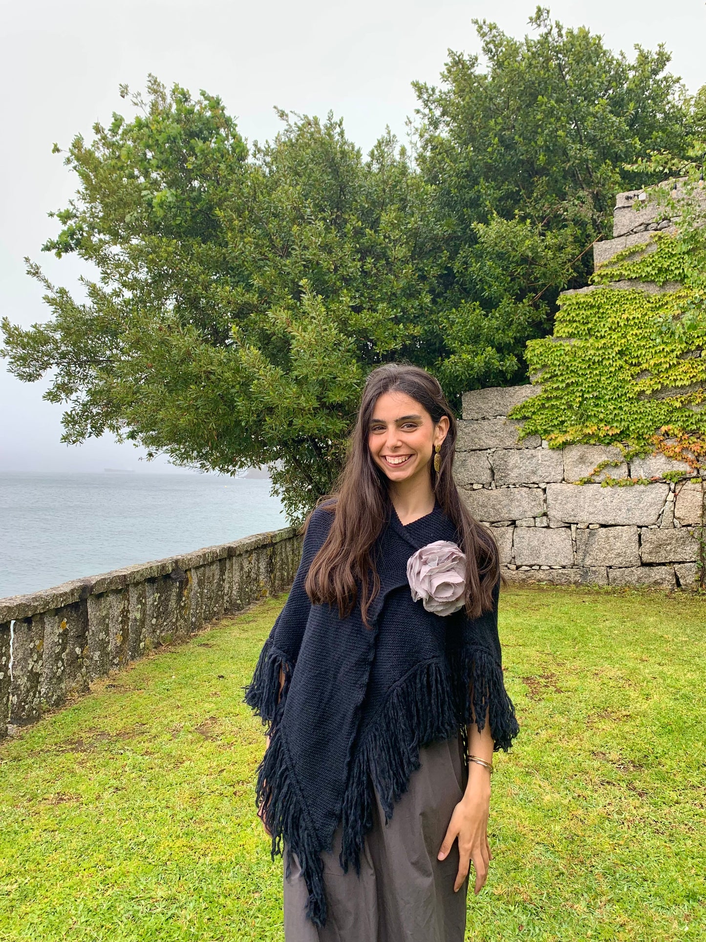 Poncho Catalina Azul Marino
