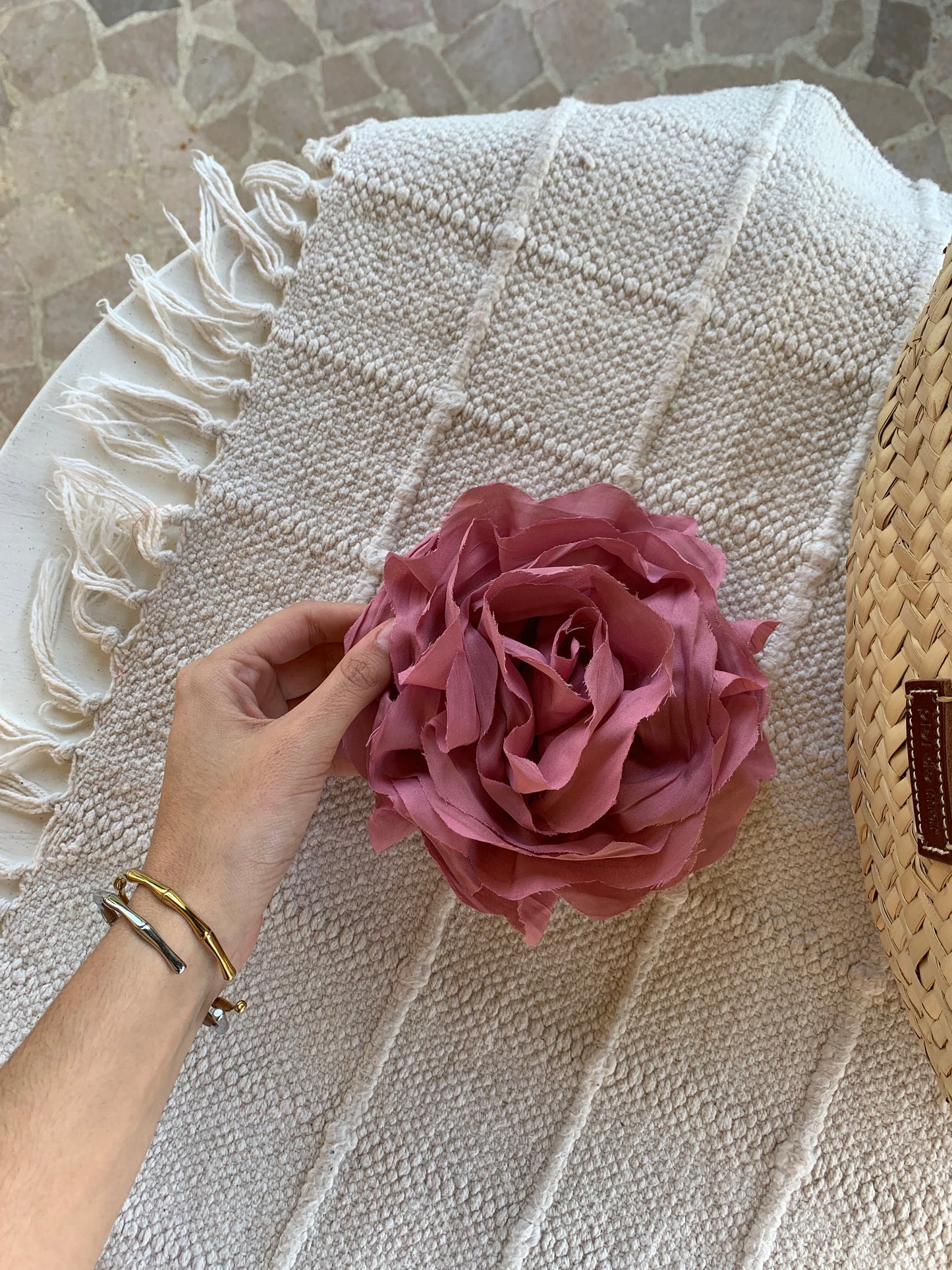 Flor Grande Rosa