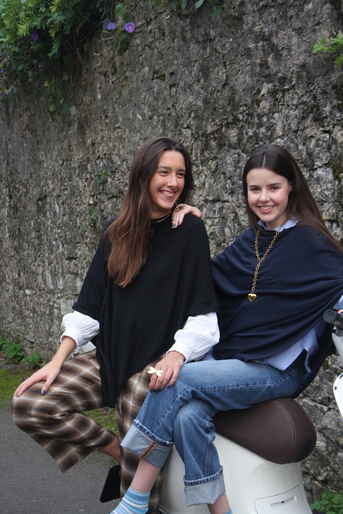 Poncho Azul Marino